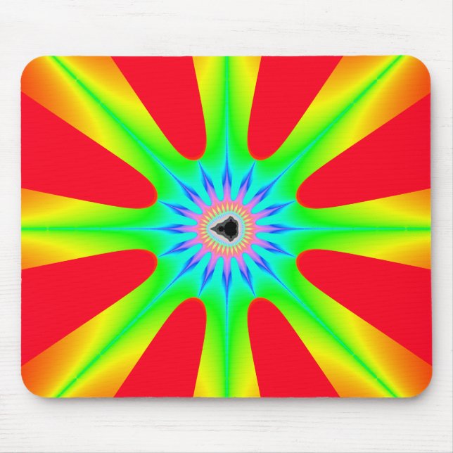 Star - Fraktal Mousepad (Vorne)