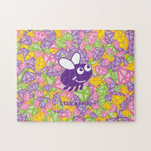 STAR*FROG™ fliegen und Edelstein-Puzzlespiel Puzzle (Horizontal)