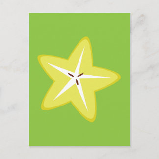 Star Fruit Postkarte