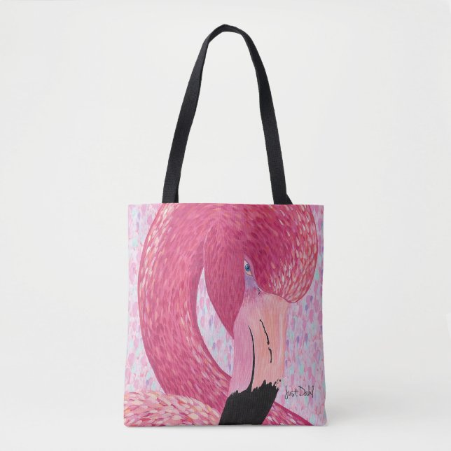 Star Fruit the Flamingo Tote Bag (Vorderseite)