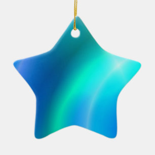 Star für Weihnachtsbaum Keramik Ornament