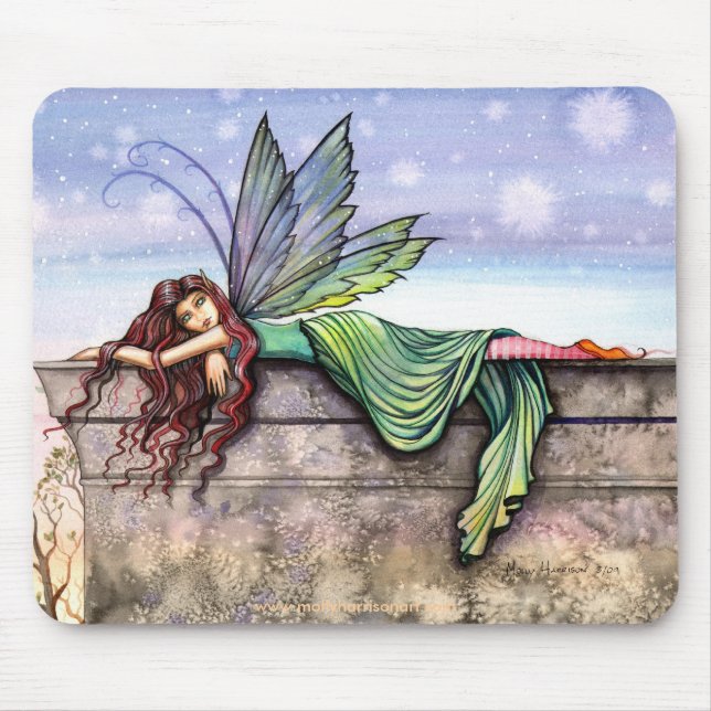 Star Gazer Fairy Mousepad von Molly Harrison (Vorne)