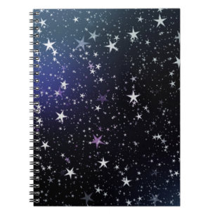 Star Gazer Nature Sky Space Peace Liebe Destinatio Notizblock