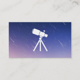 Star Gazer   Teleskop Visitenkarte
