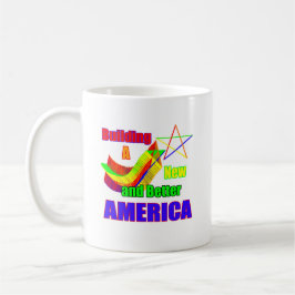 Star Gebäude2 AMERICA Jorge Gibney The MUSEUM Zazz Kaffeetasse