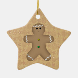 Star Gingerbread Man Ornament