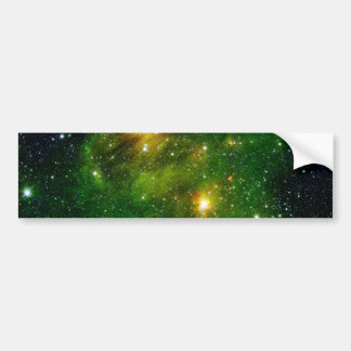 Star GL 490 Green Cluster Space Autoaufkleber