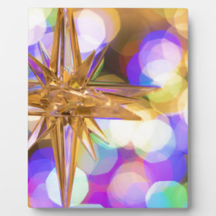 Star Glitzer Fotoplatte