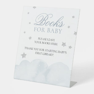 Star Gray Blue Baby Duschbücher für Baby Sockelschild