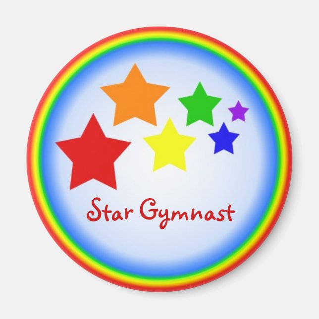 Star Gymnast Magnet (Vorne)