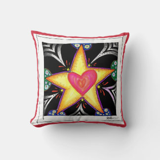 'Star Heart' Pillow Kissen