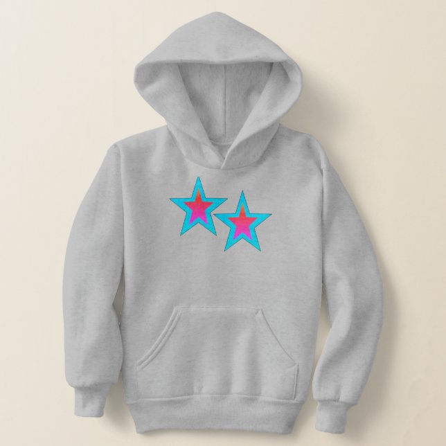 Star Hoodie von dalDesignNZ (Ablage )
