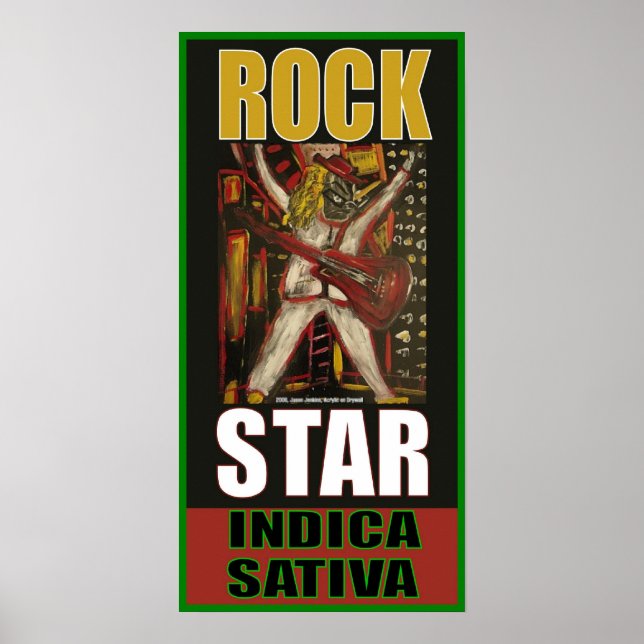 STAR INDICA SATIVA POSTER (Vorne)