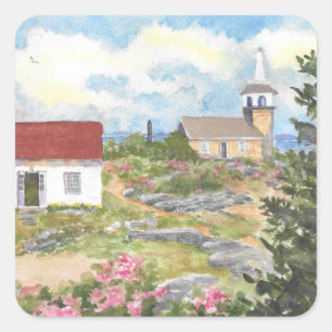 Star Island Insel der Shoals NH Stickers