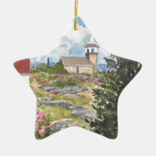 Star Island Inseln Shoals NH Star Ornament