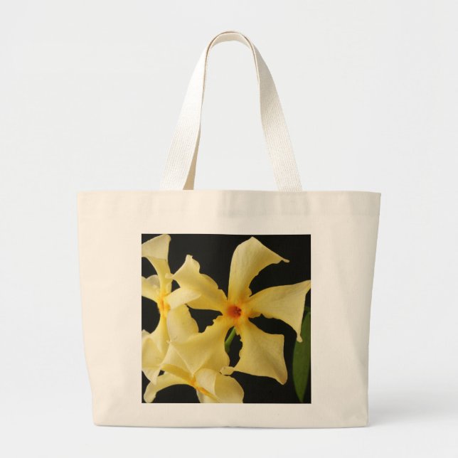 Star Jasmine Blume jtcnm Jumbo Stoffbeutel (Vorne)