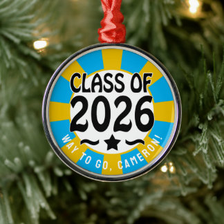 Star-Klasse des Abschlusses 2026 Ornament Aus Metall