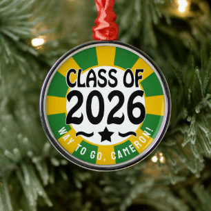 Star-Klasse des Abschlusses 2026 Ornament Aus Metall