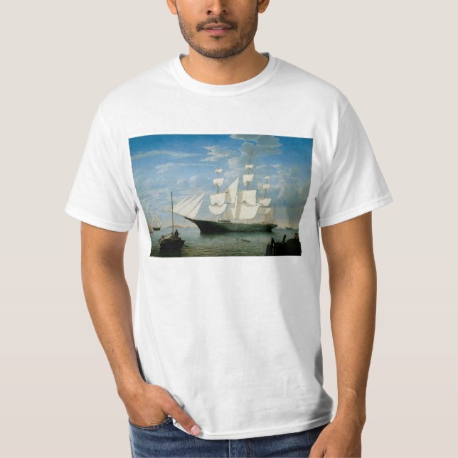Star Light in Boston Harbour T-Shirt (Vorderseite)