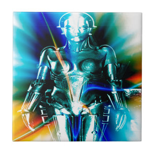 Star Light Robot Fliese