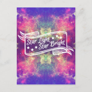 Star Light Star Bright Postkarte