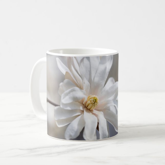 Star Magnolia Bloom Tasse (Vorderseite Links)