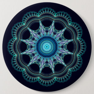 Star Mandala Button