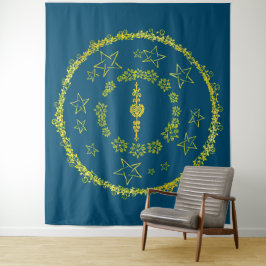 Star Mandala - Tapestry Wandteppich