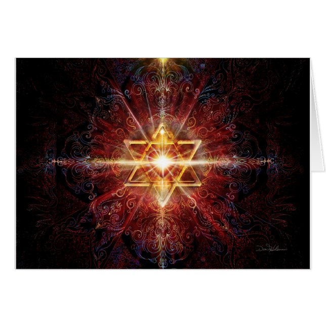 Star mit Herz (Vorderseite (Horizontal))