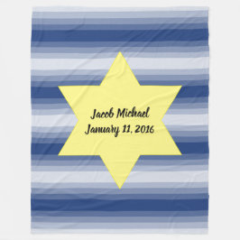 Star of David - Wählen Sie Ihre Farben! Fleecedecke