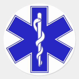 Star of Life EMS Aufkleber