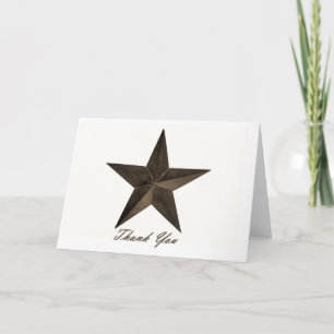 Star of Texas Dankeskarte