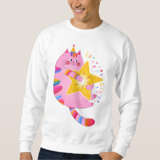 Star of the Purrty: B-Day Edition 🎂 ✨ Sweatshirt