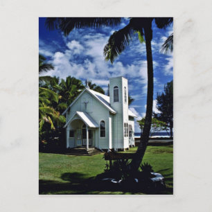 Star of the Sea "Painted" Church - Kalapana, Haw Postkarte