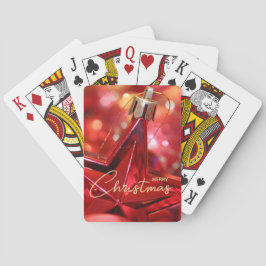 Star Ornament Weihnachten Spielkarten