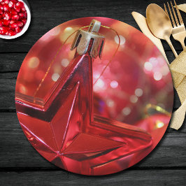 Star Ornament Weihnachtsfeiertag Pappteller