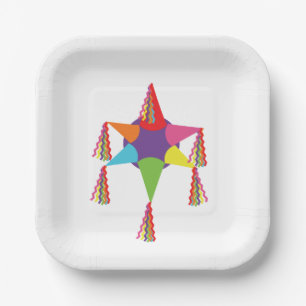 Star Pinata White Paper Teller