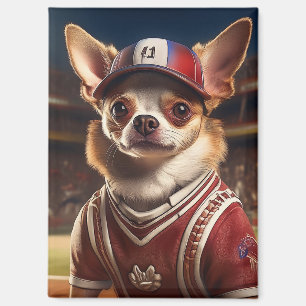 Star-Pitcher für die Chihuahua 9 Magnet