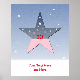 Star Poster for Children