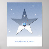 Star Poster für Kinder
