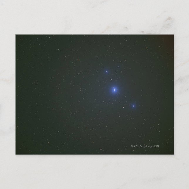 Star Postkarte (Vorderseite)