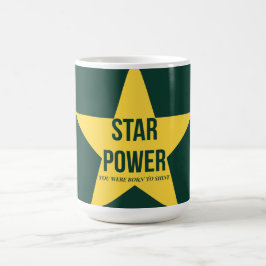Star Power — 90er Maximalist Tasse | Retro Art