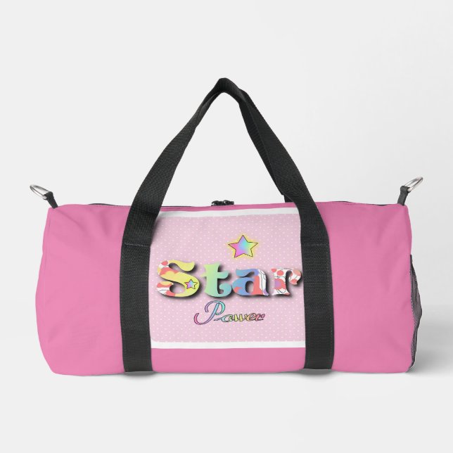 STAR-POWER DUFFLE BAG (Vorderseite)