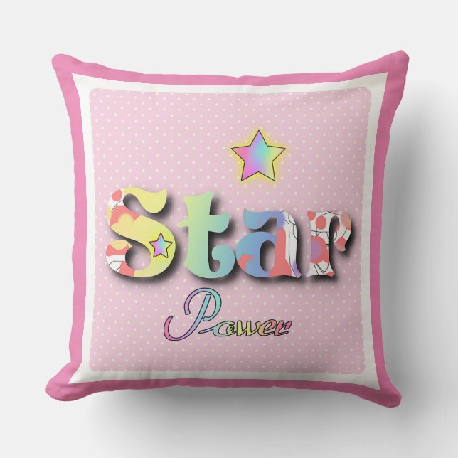 STAR-POWER KISSEN (Vorderseite)
