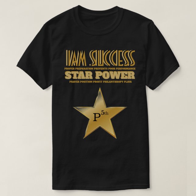 STAR-POWER T-Shirt (Design vorne)