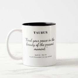 Star Power: Taurus Astrologie Tasse
