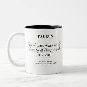 Star Power: Taurus Astrologie Tasse