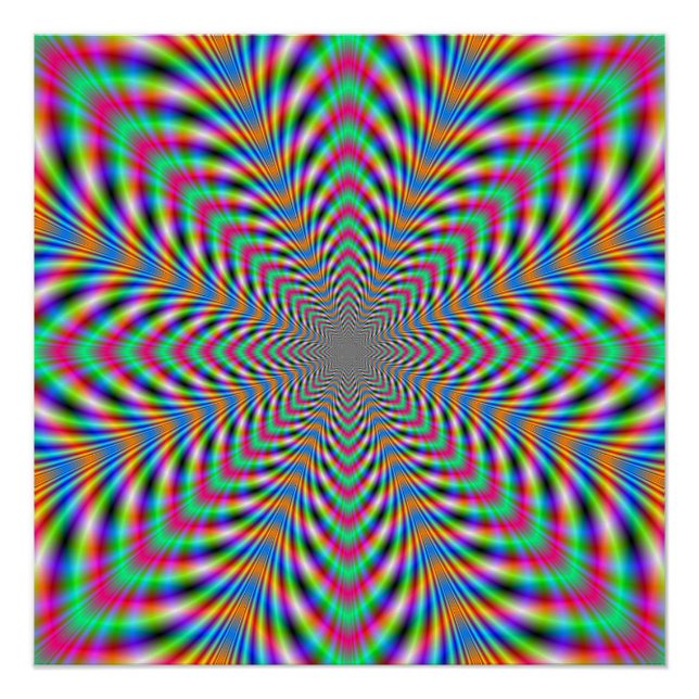 Star Psychedelic Perfect Poster (Vorderseite)