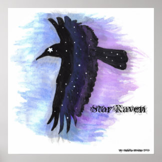 Star Raven von Felicia Boites Poster