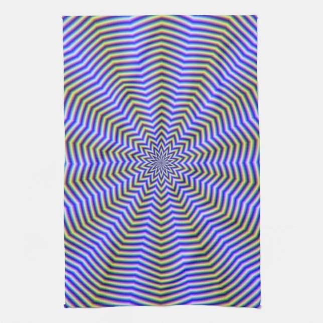 Star Ripples Geschirrtuch (Vertikal)